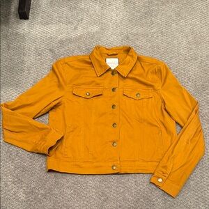 Bagatelle - Mustard Cropped Jacket